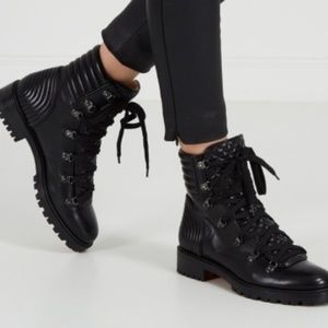 Christian Louboutin Mad Flat Combat Boots